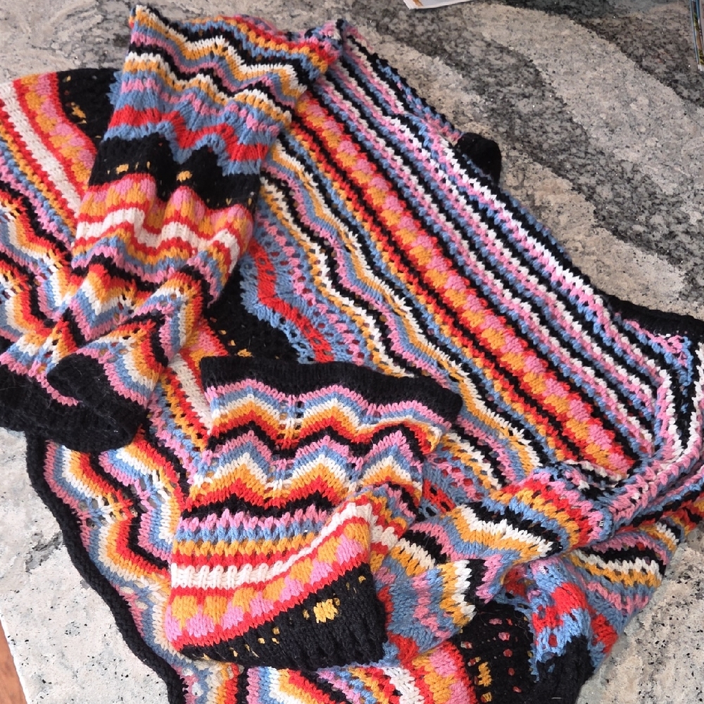 Colorful Crochet Blanket